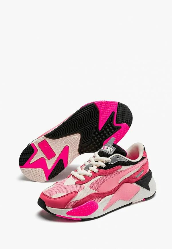 Puma RS-x3 Puzzle женские. Puma RSX Pink. Пума РС кроссовки женские. Puma RS-X Puzzle Pink.