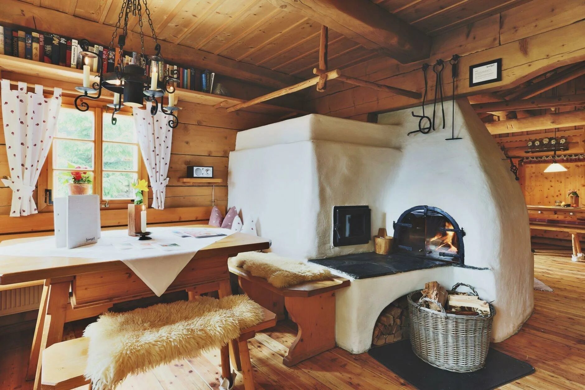 Интерьер дома из бруса Modern cabin, Home decor, Wooden house