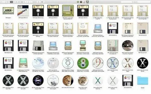 Какие версии mac os по порядку