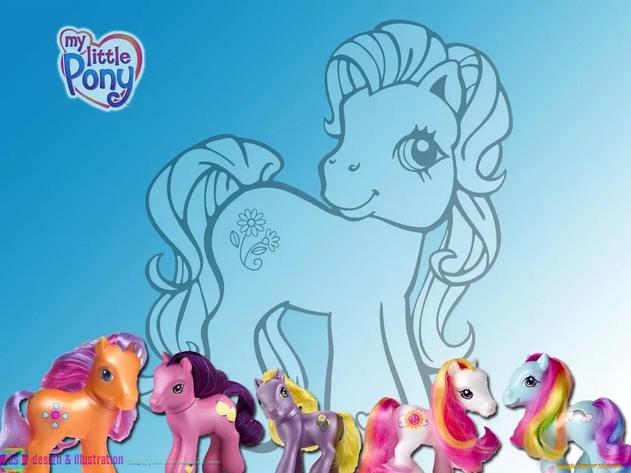 Пони из мультика. Лошадка my little Pony. Мой маленький пони 2009.