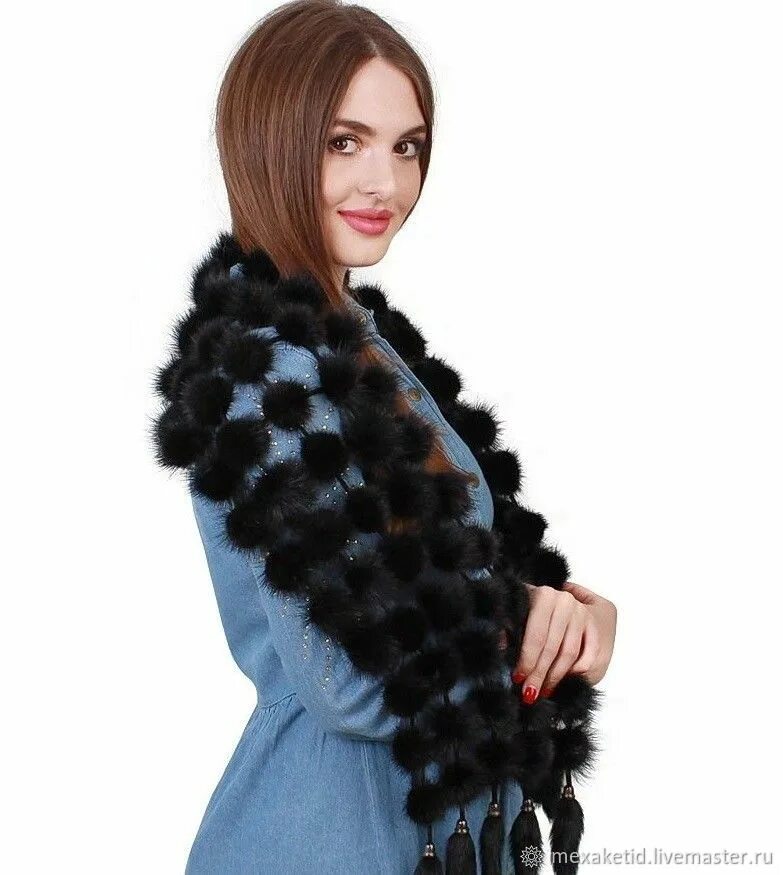Норковый шарф. Шарф из норки. Связать шарф из норки. Шарф из норки. Норковый палантин.