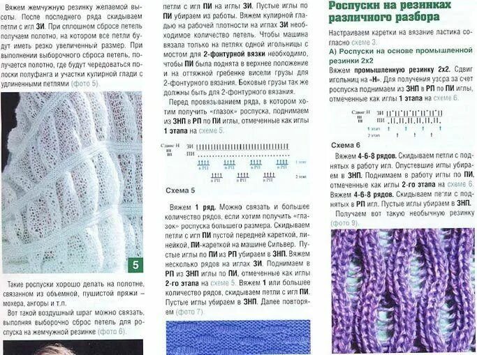 Вязание на вязальной машине схемы и модели Начало вязания полотна на вязальной машине..: Strickmaschine stricken, Strickmas