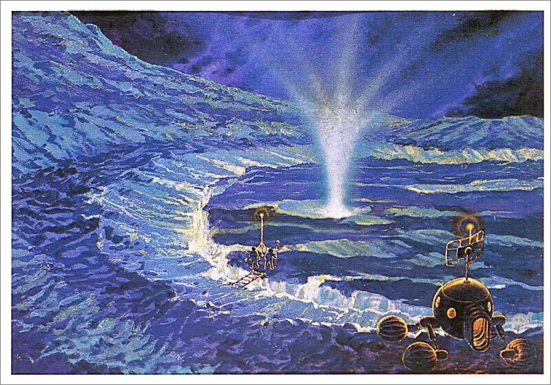 Картины алексея леонова космонавта. Картины Леонова Космонавта.