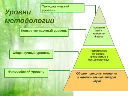 Уровень специальной методологии