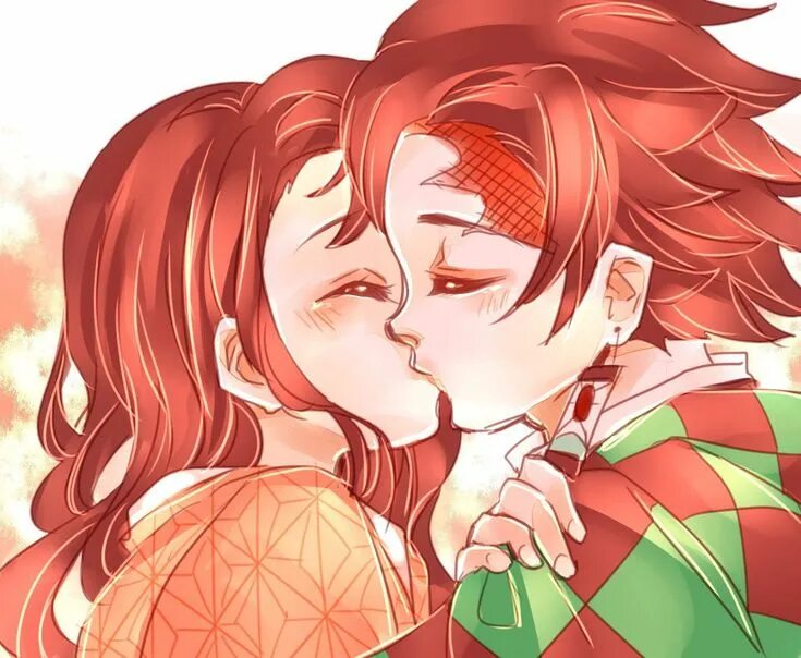 Nezuko and mitsuri semidraw. Tanjiro x nezuko. tanjiro x nezuko kiss. nezuko x tanjiro love. semidraws nezuko x tanjiro.