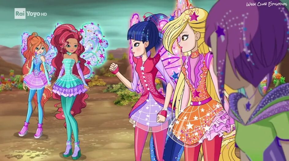 Канал винкс тв. Любимая еда команды Винкс. Winx Club Italia foto Bloom Cosmix Ali.