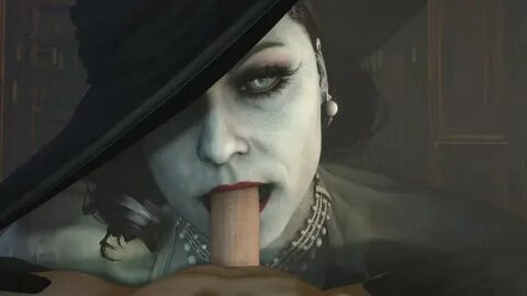Lady Dimitrescu Blowjob - Made By Me Skeletron27 Scrolller 