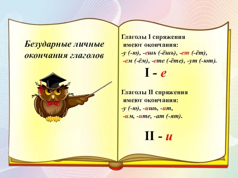 Правописание безударных личных окончаний глаголов. Правописание безударных окончаний глаголов. Правописание личных окончаний глаголов. Написание безударных личных окончаний глаголов.