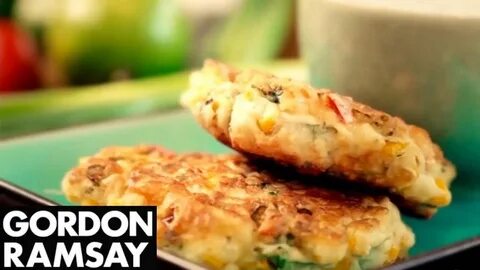 Gordon Ramsay Sweetcorn Fritters Recipe, Shrimp Fritters, Broccoli Fritters...