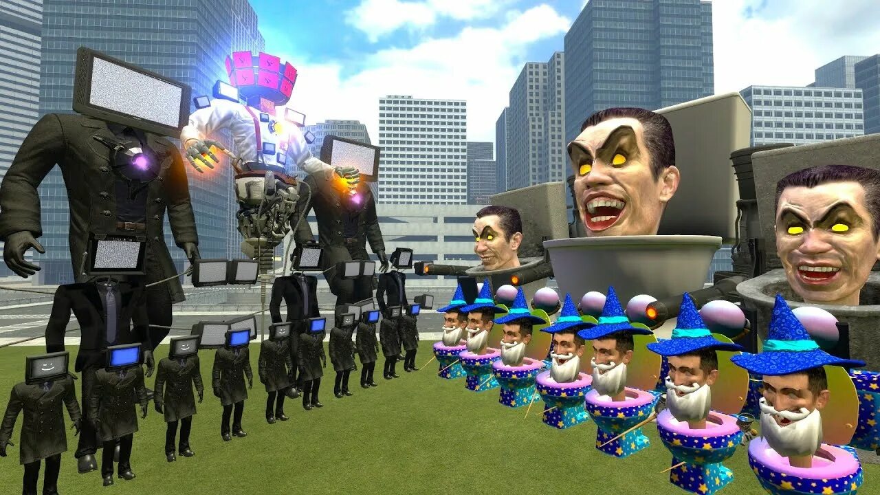 Мод скибиди ученого 2.0. Garry&#039;s mod. скибиди учёный 2.0. ультимейт титан. камера мэн титан.