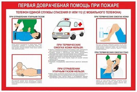 Инструкция по оказанию первой помощи при дтп