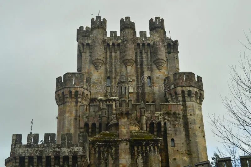 The castle was built in the