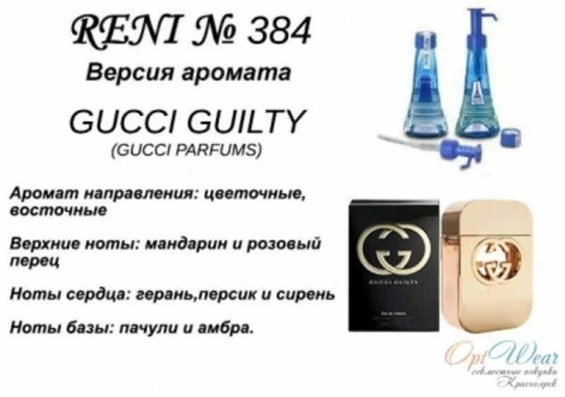 Reni Gucci guilty. Аромат гуччи Гилти женские в Рени. Reni наливная парфюмерия Gucci guilty. Разливные женские духи Reni Gucci.