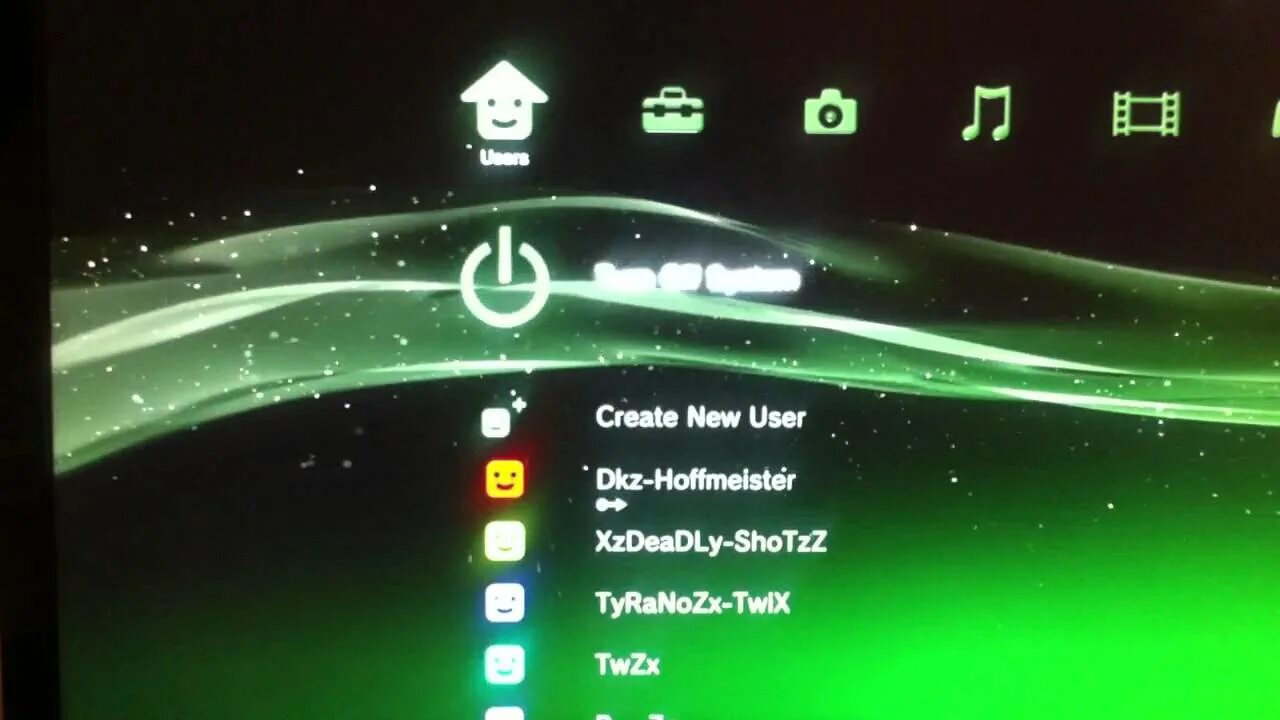 Ошибка new user