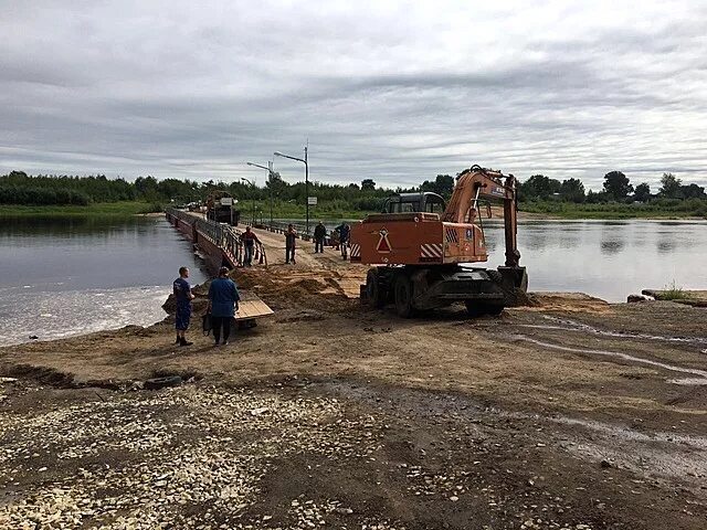 Вода в вычегде