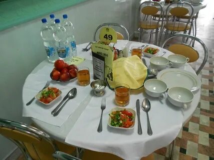 Во сколько завтрак в санатории