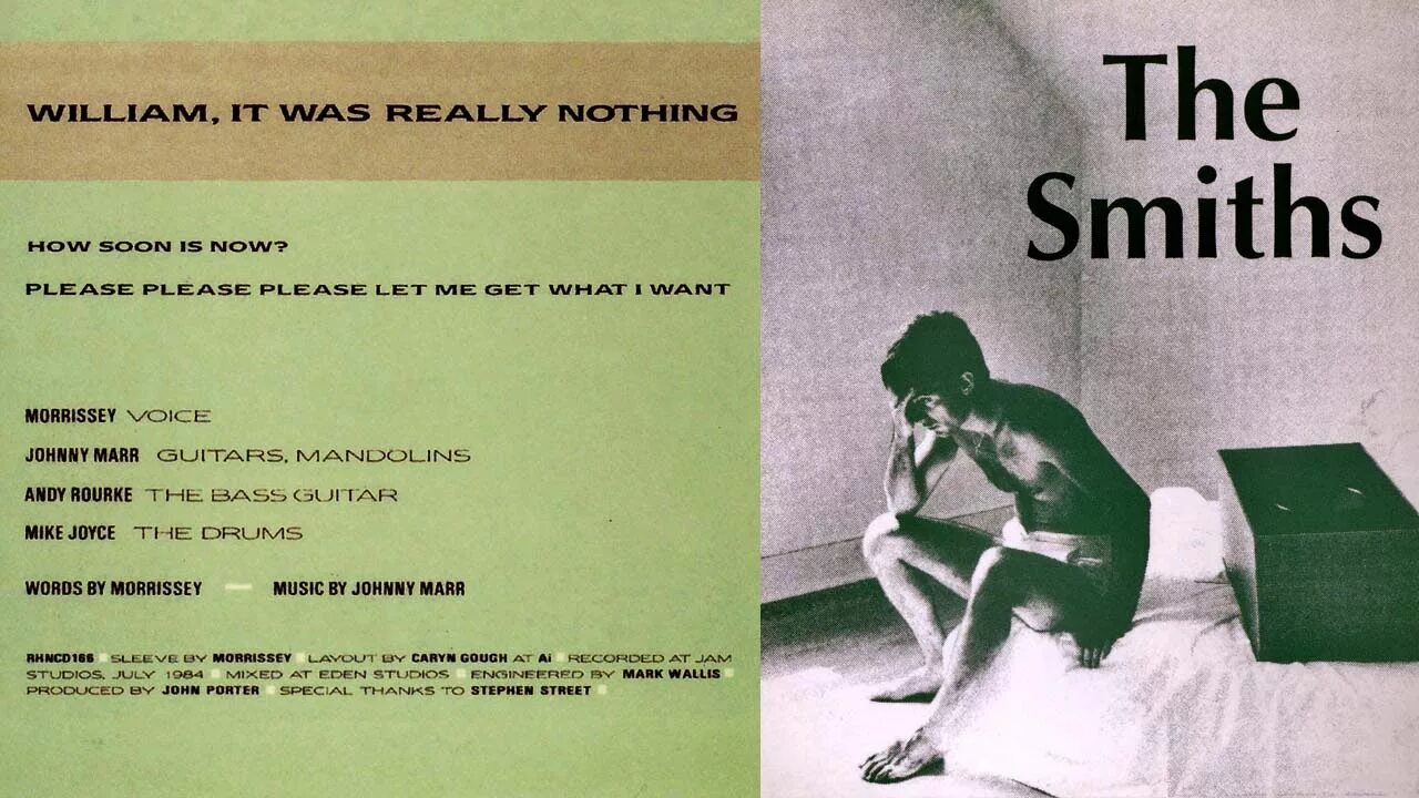 Please let me come. Smiths "Hatful of Hollow". William, it was really nothing. The Smiths Singles. Please please please Let me get what i want.