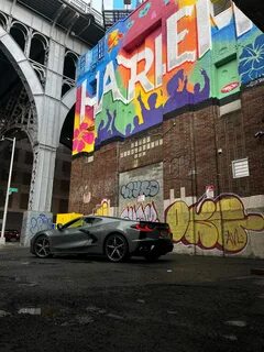C8 Corvette in Harlem. 