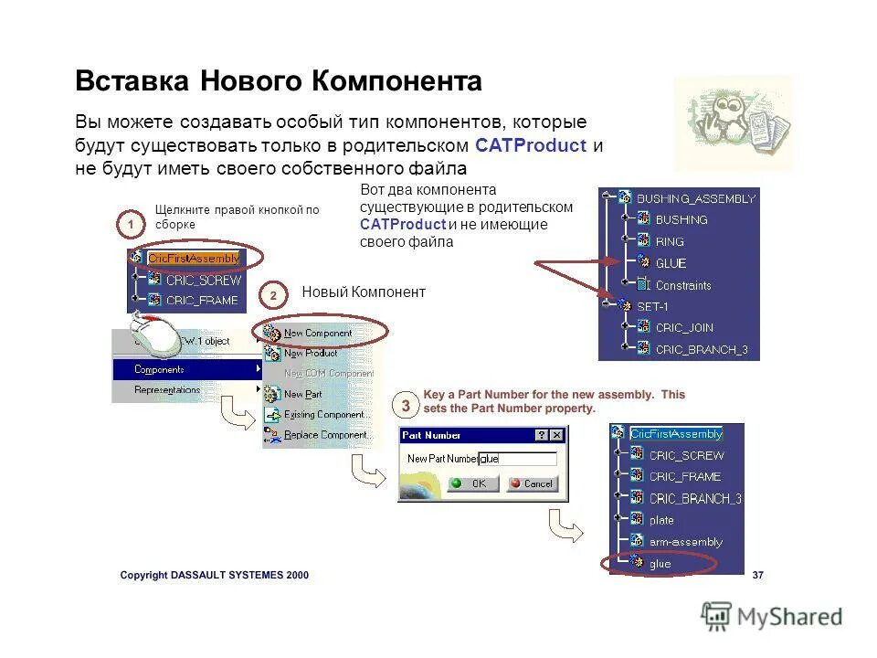 New component. Типы компонентов. Нова компоненты.