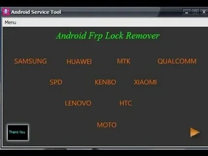Tool menu
