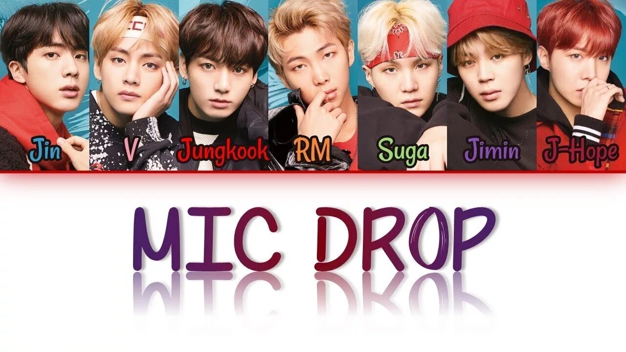 BTS Mic Drop. БТС участники с именами. ВТС Mic Drop. Корейская группа BTS Mic Drop. Песня mic bts