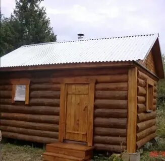 Сруб бани 5 5