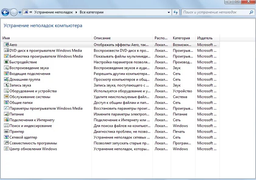 Ошибка мастер диагностики. Диагностика неполадок windows 7. диагностика неполадок windows. центр диагностики виндовс 7. опишите программную диагностику сбоев windows..