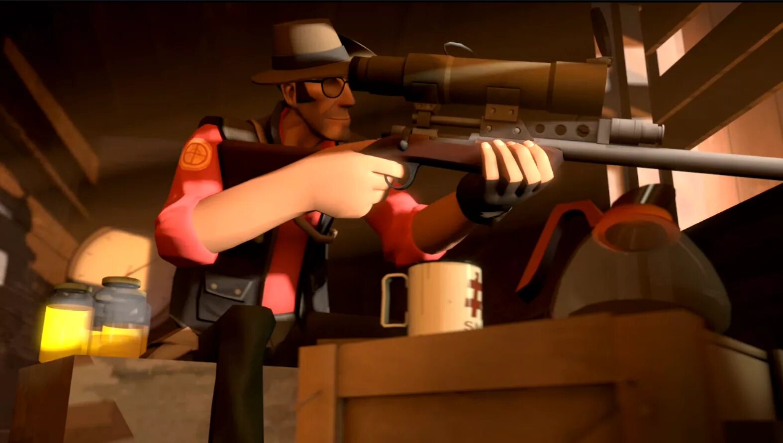 Реплики снайпера тф2. Team fortress 2 снайпер. снайпер из тим фортресс 2. снайпер тф2 целится. снайпер тф2.