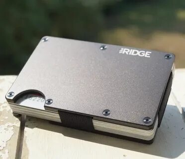 Ridge wallet