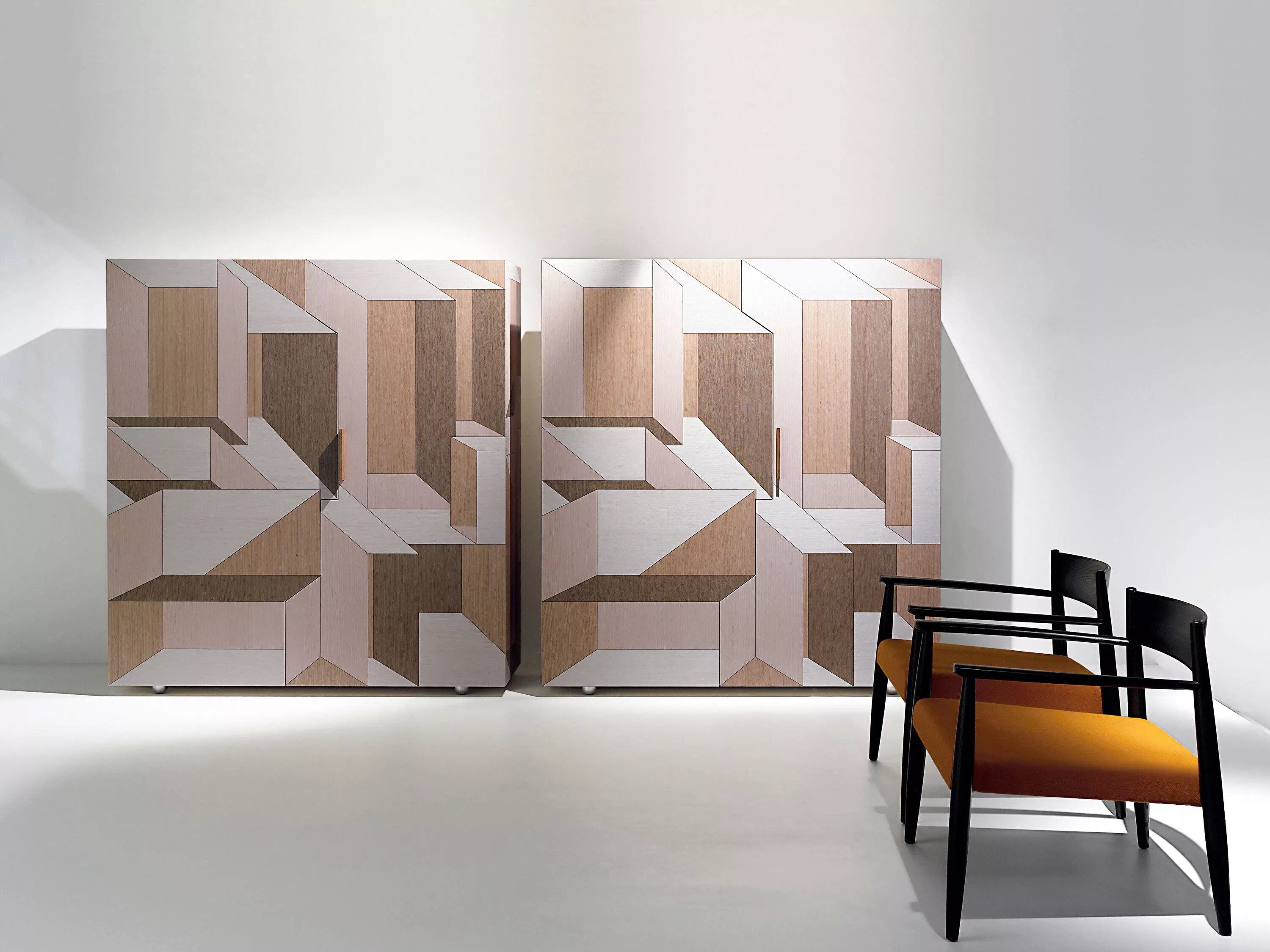 Дизайнерский стол из фанеры. Riva1920 фабрика. Трансформация в дизайне. Объемная композиция в интерьере. Креативная дизайнерская мебель.