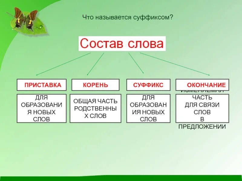 Что такое состав слова. Состав слова. Приставка корень суффикс. Состав слова приставка корень суффикс окончание. Слова с приставкой корнем суффиксом и окончанием.