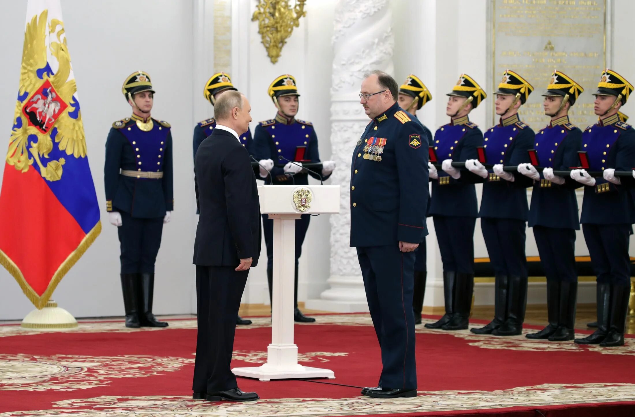 Президентские награды. Награждение в Кремле.