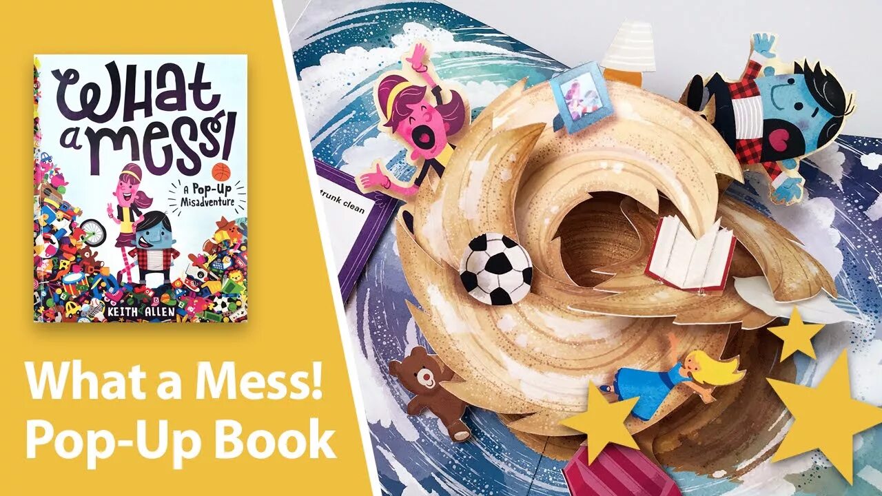 What a mess. What a mess picture. pop up book кит. what up pop.
