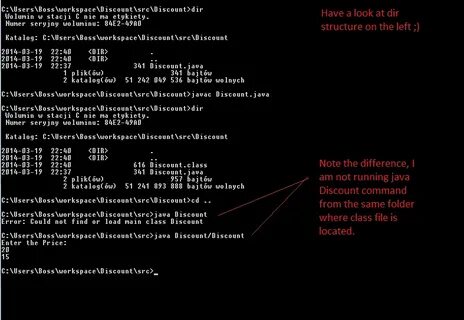 Error compiling java