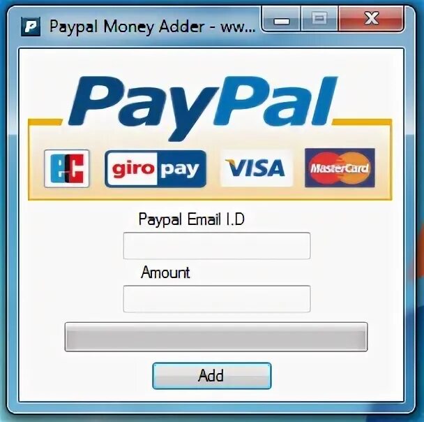 Paypal generator. Paypal generator