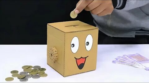 Копилки из коробок