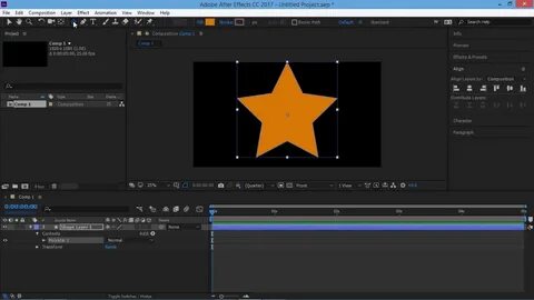 After effects слои