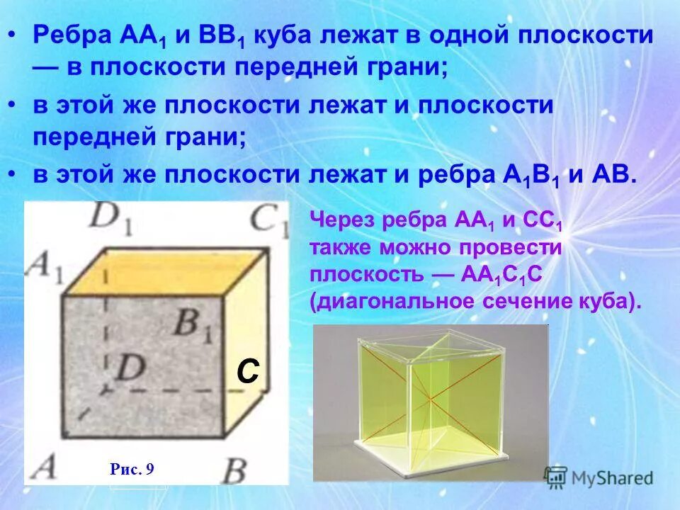 ребра параллельные плоскости в1с1св. ребра куба лежащие на прямых. параллельность ребра и грани в кубе. ребра куба лежащие на прямых. куб авсda1b1c1d1.