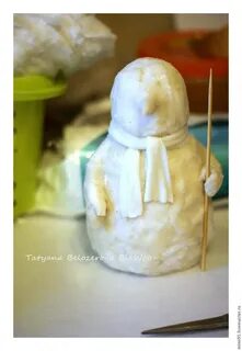 Поделки из ваты и клея пва