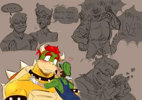 More bowser and luigi nonsense 🤌 🤌 Bowser x Luigi / Bowuigi.