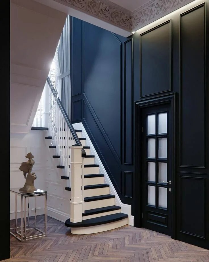Walsh Hill Design Staircase design, Staircase remodel, Staircase molding