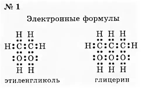 Электронные формулы химия 9 класс