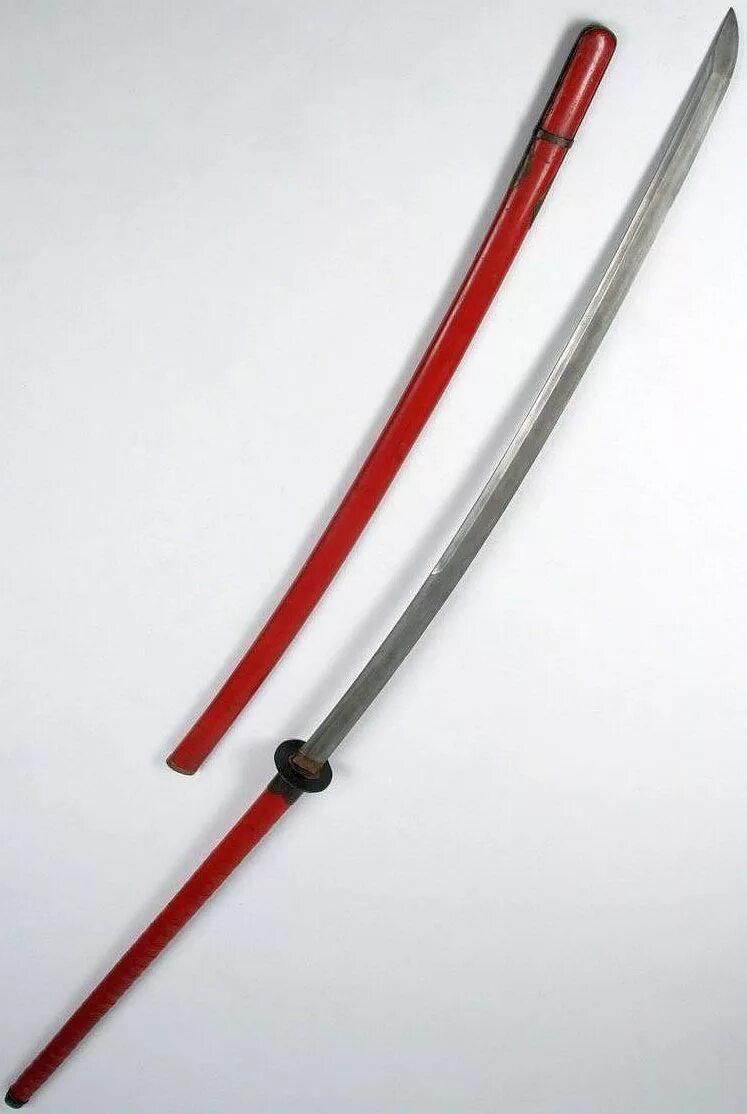 Оружие с длинным клинком. Катана Нодати. Японский меч Нодати. Большая катана Нодати. Длинная катана Нодати.