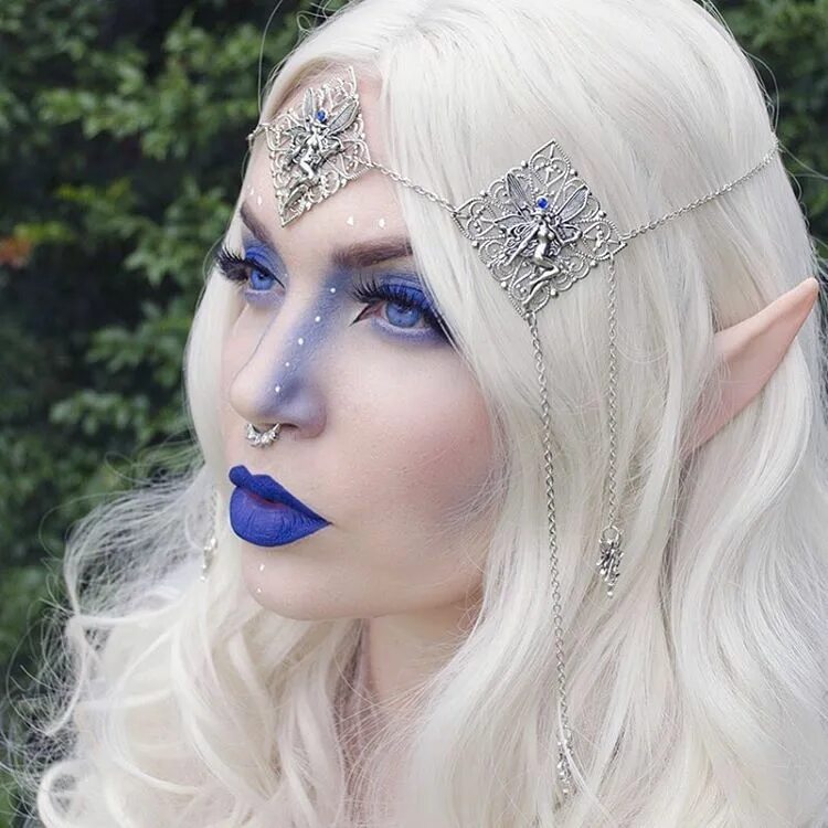 Макияж эльфа Elf Queen Fantasy makeup, Halloween makeup, Fairy makeup