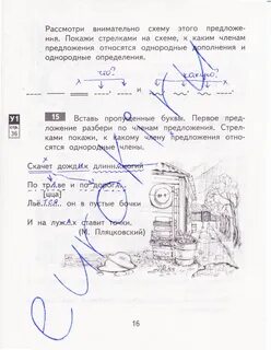 Рабочая тетрадь по русскому 4 класс байкова