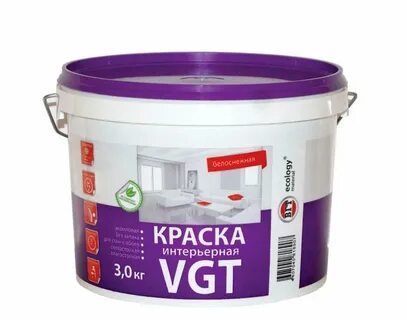 Краска белая влагостойкая