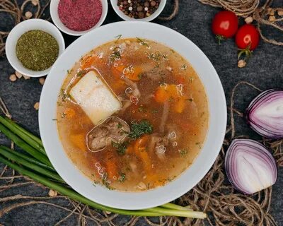 Шурпа с картошкой