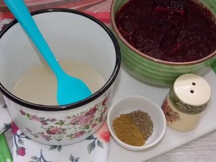 Соус из черноплодной рябины