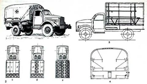 Газ 51 чертеж
