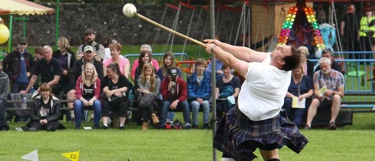 Hammer throw highland games